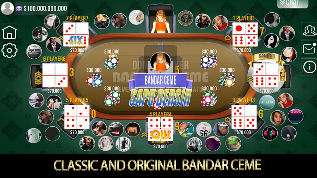 Domino Poker QiuQiu Gaple (Домино Покер ЧиЧи Гапле)  [МОД Unlocked] Screenshot 4
