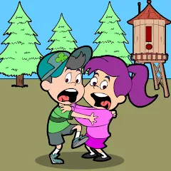 Взломанная Gravity Forest Saw Trap (Гравитационный Лес Пила Ловушка)  [МОД Бесконечные монеты] - стабильная версия apk на Андроид