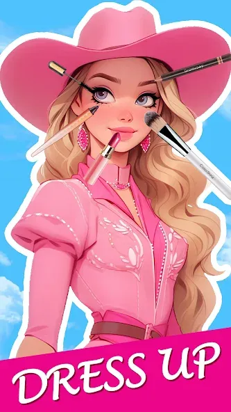 Doll Makeover: dress up games (Долл Мейковер)  [МОД Много монет] Screenshot 1