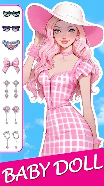 Doll Makeover: dress up games (Долл Мейковер)  [МОД Много монет] Screenshot 2