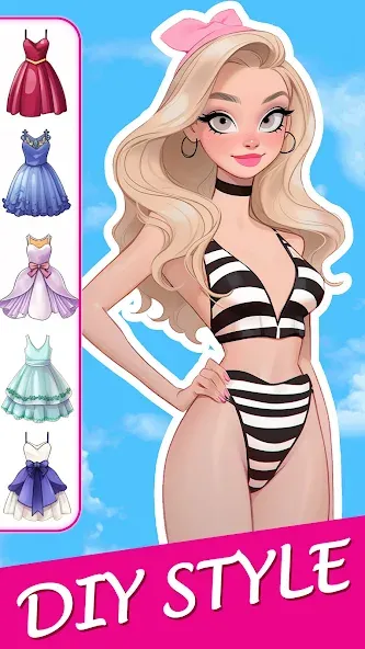 Doll Makeover: dress up games (Долл Мейковер)  [МОД Много монет] Screenshot 3