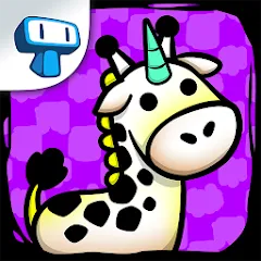 Скачать взломанную Giraffe Evolution: Idle Game (Жираф Эволюция)  [МОД Бесконечные деньги] - полная версия apk на Андроид