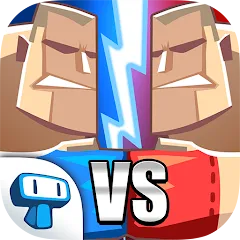Скачать взломанную UFB: 2 Player Game Fighting (УФБ)  [МОД Много монет] - стабильная версия apk на Андроид