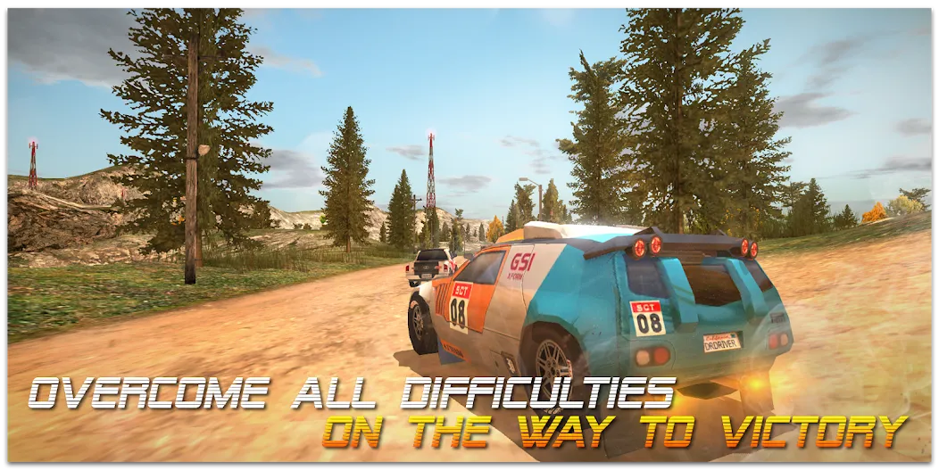 Xtreme Rally Driver HD (Экстримальный Ралли Пилот )  [МОД Unlocked] Screenshot 3