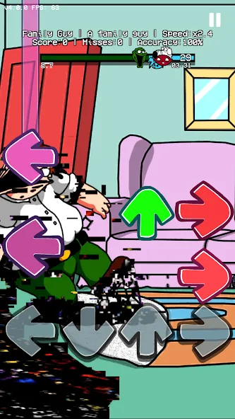 Finn Digital Darkness Battle (Финн Пибби  Рэп Батл)  [МОД Menu] Screenshot 1