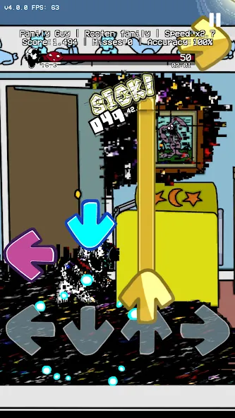 Finn Digital Darkness Battle (Финн Пибби  Рэп Батл)  [МОД Menu] Screenshot 2