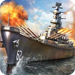Взломанная Warship Attack 3D  [МОД Бесконечные деньги] - стабильная версия apk на Андроид