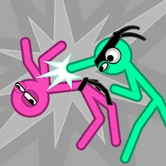 Скачать взлом Slapstick Fighter - Fight Game (лапстик Файтер)  [МОД Unlimited Money] - полная версия apk на Андроид