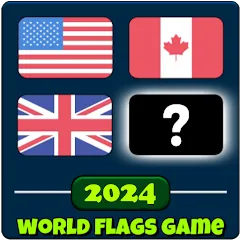 Скачать взлом World Flags Quiz Game (Ворлд Флагс Квиз Гейм)  [МОД Меню] - полная версия apk на Андроид