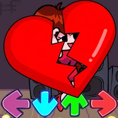 Взломанная GF Heartbreaker Funk Battle (мод против девушки ФФ)  [МОД Mega Pack] - последняя версия apk на Андроид