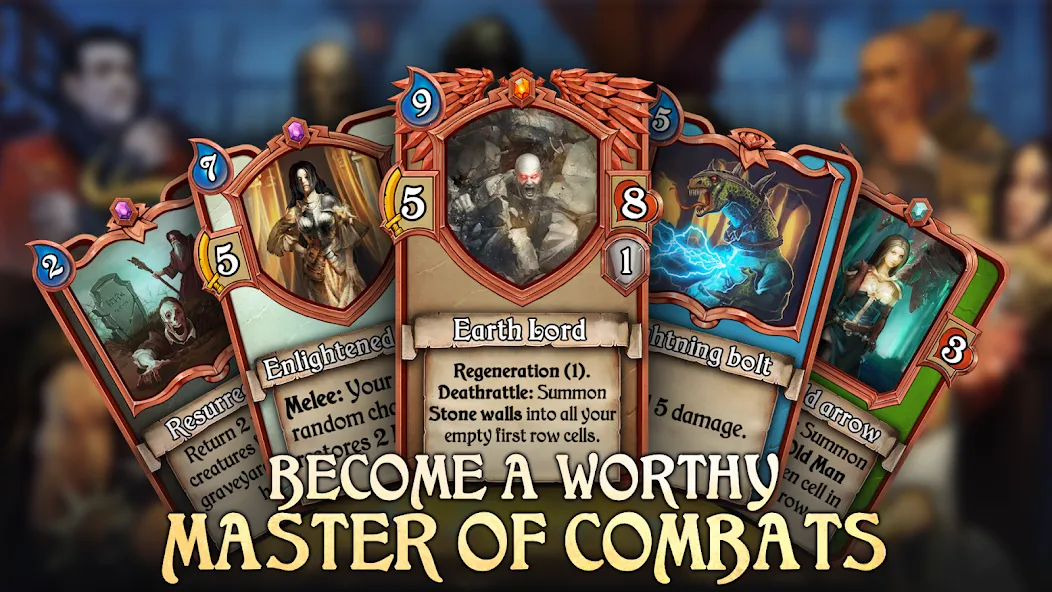 Echo of Combats: CCG (Эхо битв)  [МОД Unlocked] Screenshot 1