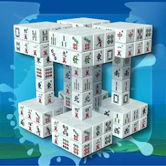 Взломанная Stacker Mahjong 3D (Стаккер Маджонг 3Д)  [МОД Бесконечные деньги] - последняя версия apk на Андроид