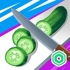Взлом Super Slices Robux Roblominer (упер Слайсес Робукс Робломайнер)  [МОД Unlocked] - последняя версия apk на Андроид