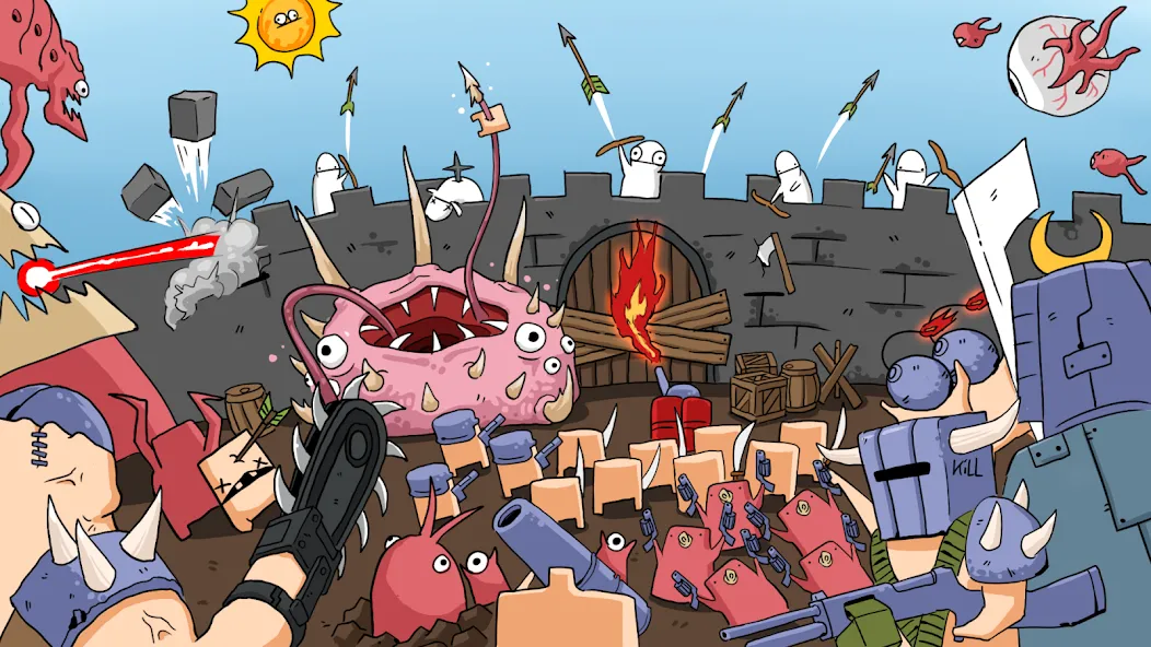 Arrow War  [МОД Меню] Screenshot 1