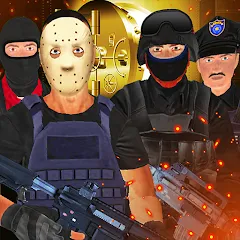 Взлом Justice Rivals 3 Cops&Robbers  [МОД Unlocked] - стабильная версия apk на Андроид