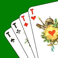 Взломанная Карточная игра Бур-Козел  [МОД Все открыто] - полная версия apk на Андроид