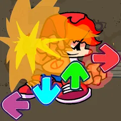 Взломанная Music Battle Fire Fight Whitty (Бит Огонь Бой Мод Витти)  [МОД Unlocked] - стабильная версия apk на Андроид