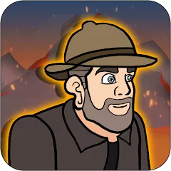 Скачать взломанную Volcano Escape (Вулканическое бегство)  [МОД Бесконечные деньги] - последняя версия apk на Андроид