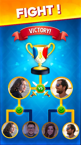 Belote & Coinche: le Défi  [МОД Menu] Screenshot 4