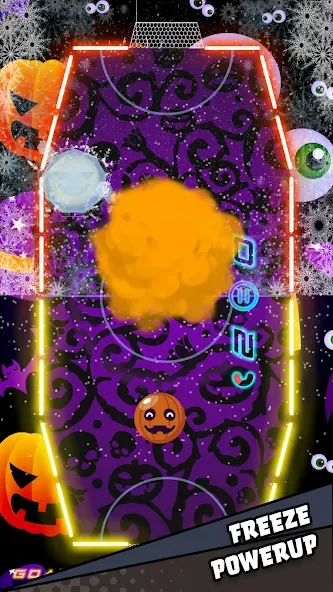 Air Hockey Glow HD Ultimate 2D (Эйр)  [МОД Много денег] Screenshot 4
