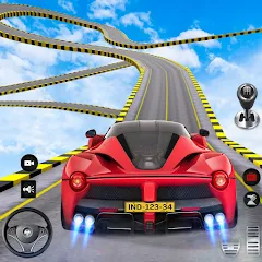 Скачать взломанную GT Car Stunt 3D: Ramp Car Game  [МОД Menu] - последняя версия apk на Андроид