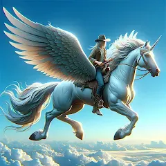 Взломанная The Flying Horse: Unicorn (Зе Флайинг Хорс)  [МОД Все открыто] - стабильная версия apk на Андроид