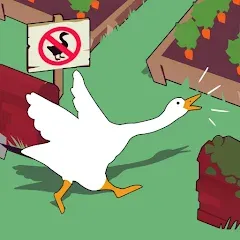Взломанная Crazy Goose Simulator  [МОД Меню] - полная версия apk на Андроид