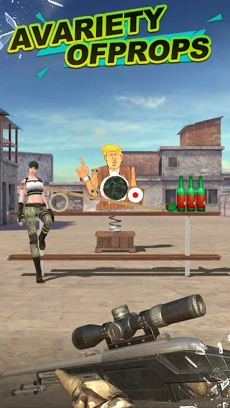 Gun Shooting Range  [МОД Unlocked] Screenshot 1