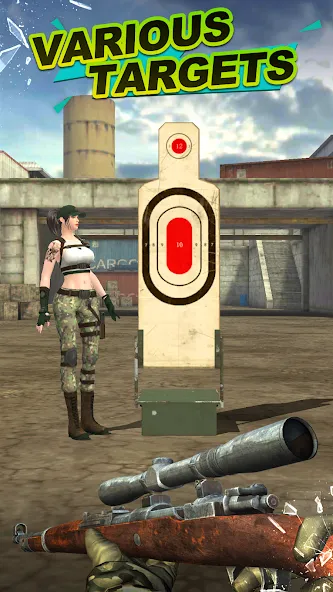 Gun Shooting Range  [МОД Unlocked] Screenshot 4