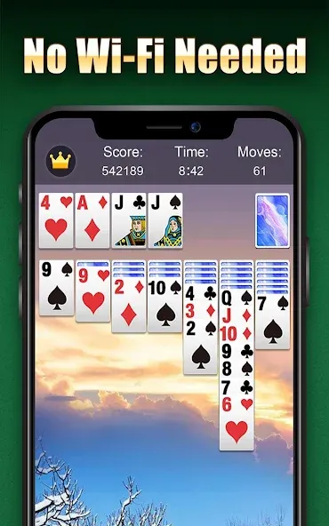 Solitaire  [МОД Бесконечные деньги] Screenshot 3