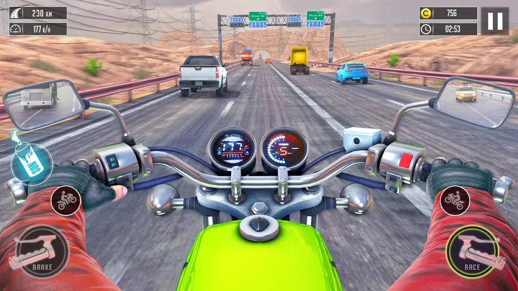 3d Bike Racing Bike Race Games  [МОД Unlimited Money] Screenshot 3