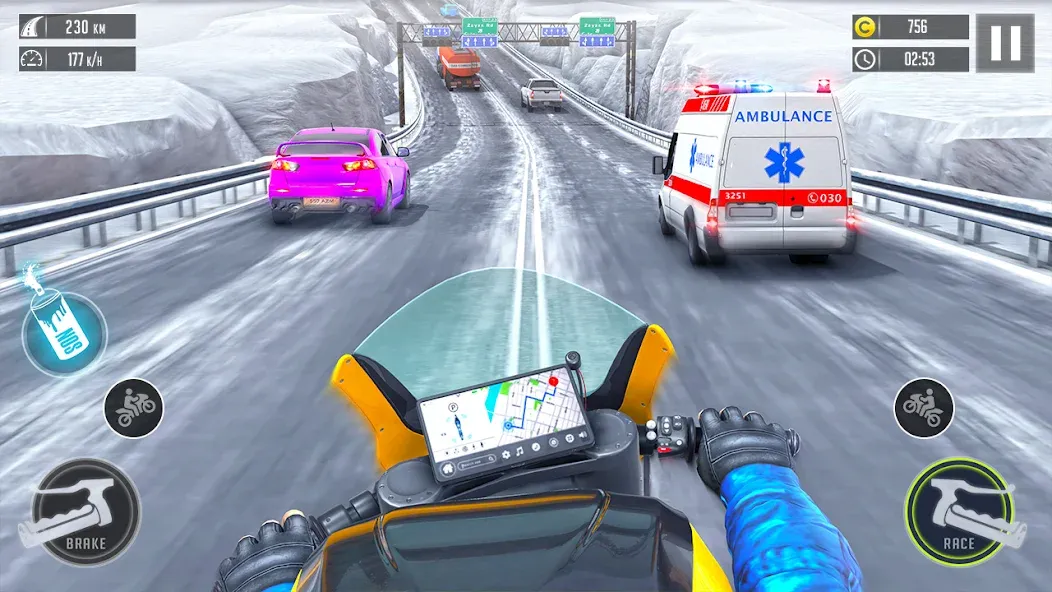 3d Bike Racing Bike Race Games  [МОД Unlimited Money] Screenshot 4