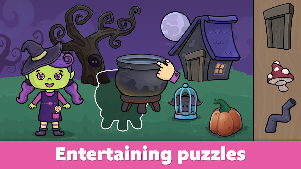 Bimi Boo Fun Kids Games  [МОД Бесконечные монеты] Screenshot 2