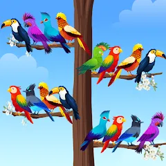 Взлом Bird Sort - Color Puzzle  [МОД Menu] - полная версия apk на Андроид
