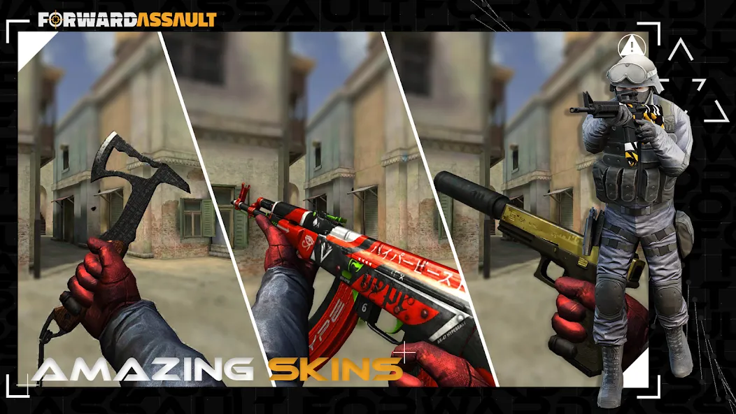 Forward Assault (Форвард Ассаулт)  [МОД Menu] Screenshot 4