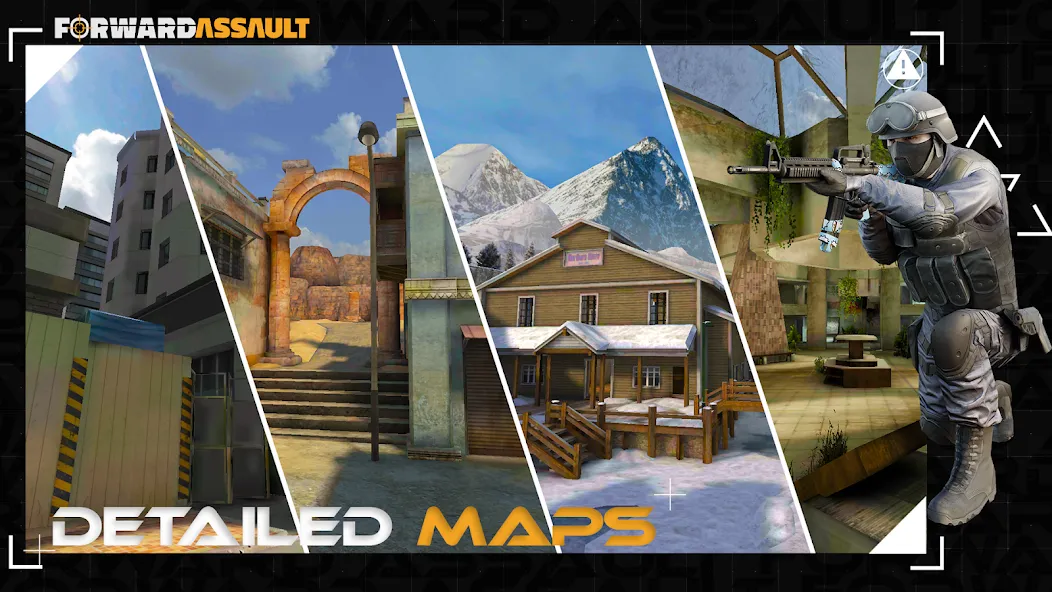 Forward Assault (Форвард Ассаулт)  [МОД Menu] Screenshot 5