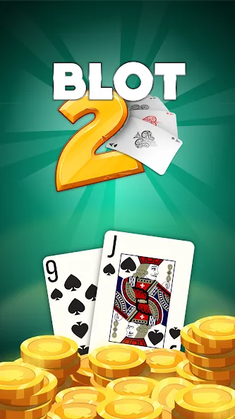 Blot 2 - Classic Belote (Блот 2)  [МОД Unlimited Money] Screenshot 1