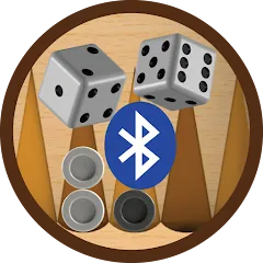 Скачать взломанную Bluetooth Backgammon  [МОД Бесконечные деньги] - последняя версия apk на Андроид