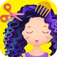 Взломанная Hair salon games : Hairdresser  [МОД Много монет] - последняя версия apk на Андроид