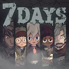 Скачать взломанную 7Days! : Mystery Visual Novel  [МОД Много денег] - последняя версия apk на Андроид