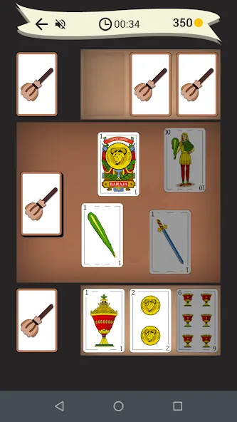 Broom: card game (Эскоба дель 15)  [МОД Меню] Screenshot 3
