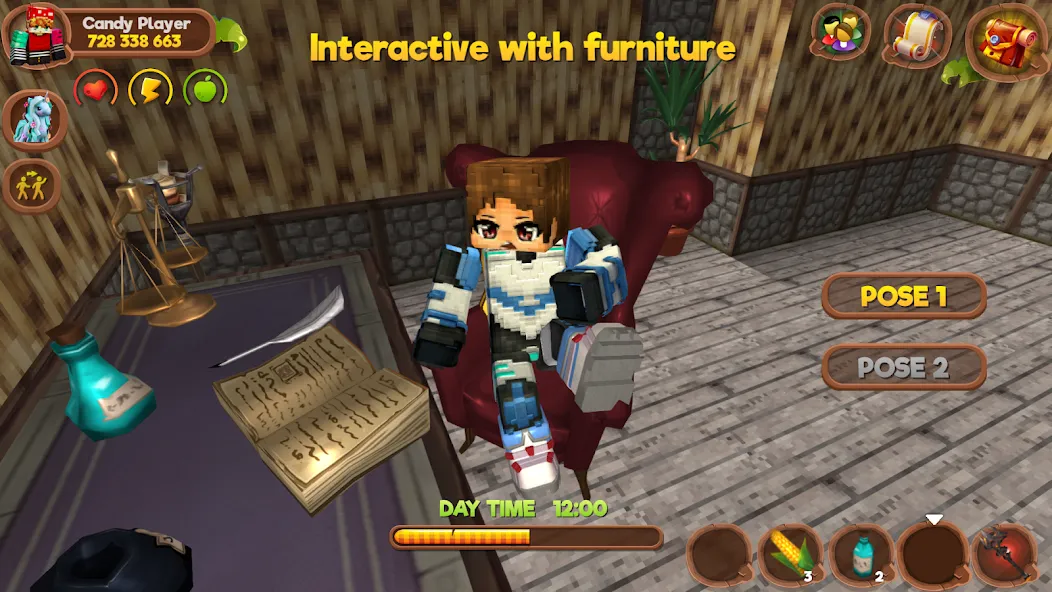 Pony World Craft  [МОД Меню] Screenshot 2