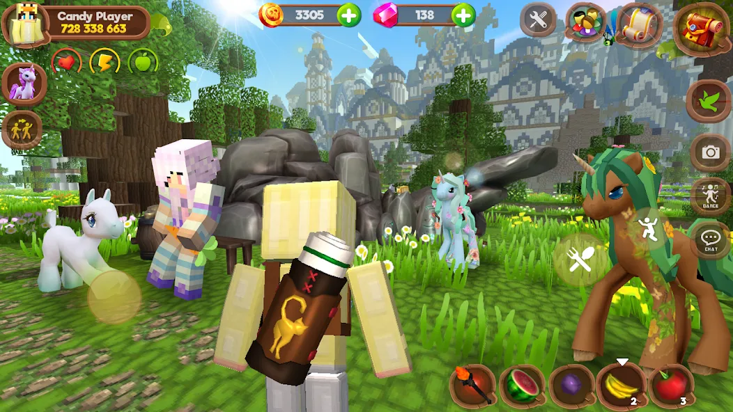 Pony World Craft  [МОД Меню] Screenshot 4