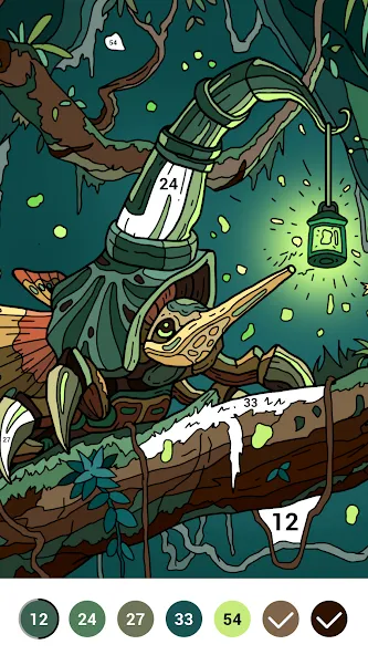 Casual Color - Color by Number  [МОД Unlocked] Screenshot 4