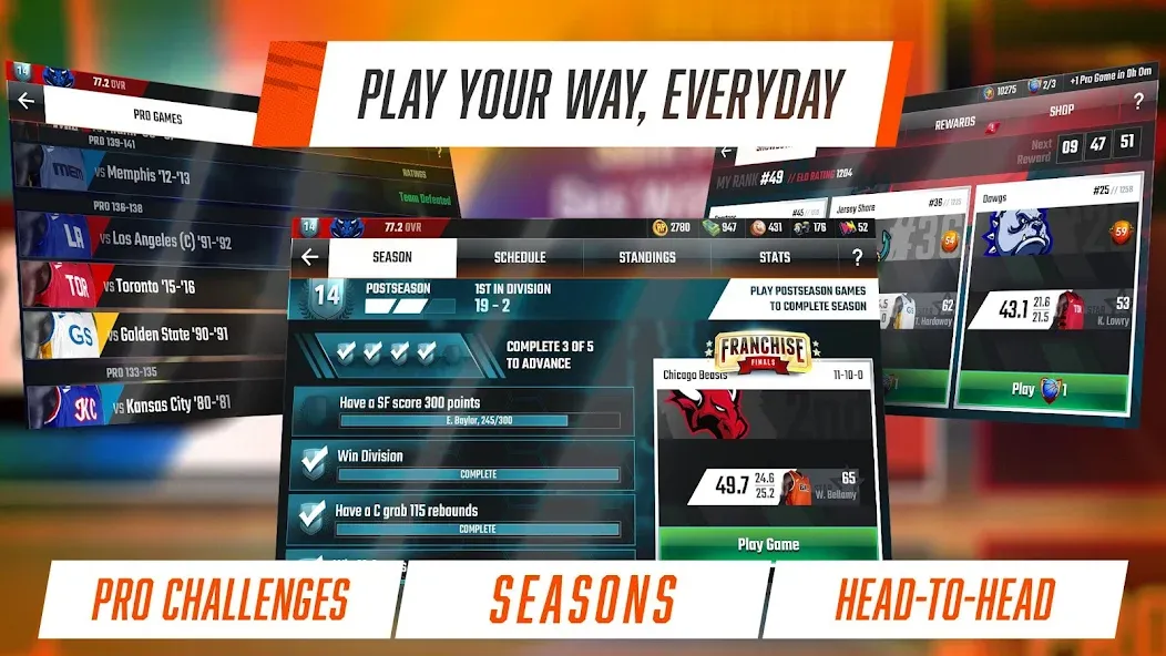 Franchise Basketball 2024 (Франшизный баскетбол 2023)  [МОД Unlocked] Screenshot 4