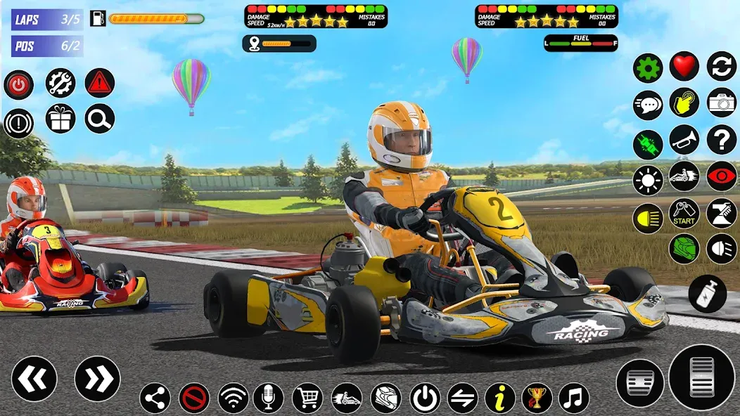 Buggy Race: Kart Racing Games  [МОД Mega Pack] Screenshot 4