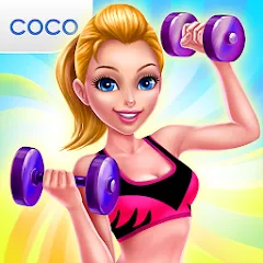 Скачать взлом Fitness Girl - Dance & Play  [МОД Все открыто] - стабильная версия apk на Андроид