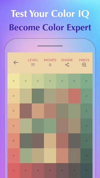 Color Puzzle:Offline Hue Games  [МОД Unlocked] Screenshot 2