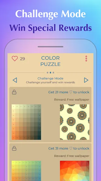 Color Puzzle:Offline Hue Games  [МОД Unlocked] Screenshot 5