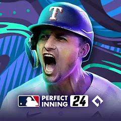 Скачать взлом MLB Perfect Inning 24 (МЛБ Совершенная Подача 23)  [МОД Много монет] - полная версия apk на Андроид